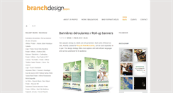 Desktop Screenshot of branchdesign.com