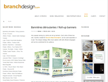 Tablet Screenshot of branchdesign.com